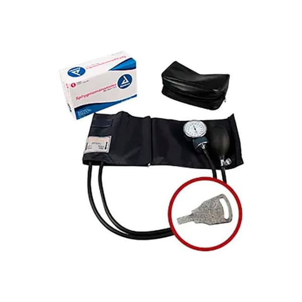 Dynarex Dynarex Aneroid Sphygmomanometer, Child, 5 to 9 years old, Black, Pack of 10 7106 - main